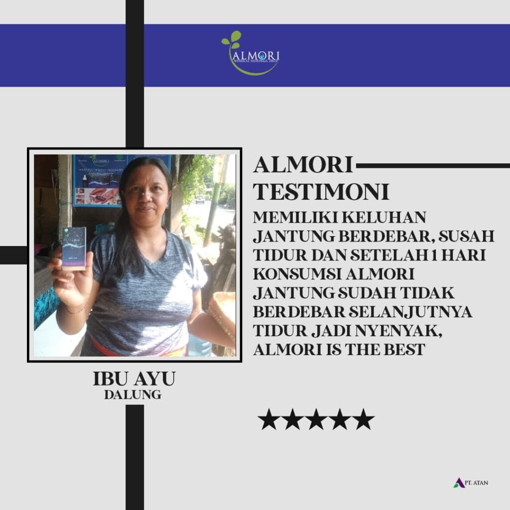 Testimoni Almori, Jantung berdebar,susah tidur